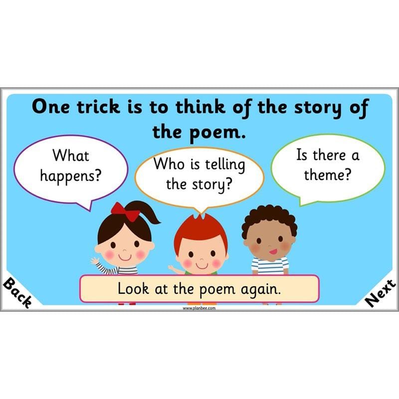 PlanBee Year 2 Poems to Perform - A.A. Milne - 'The End'