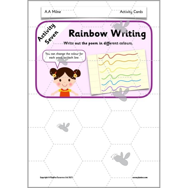 A A Milne Poems | Year 2 Poetry Planning by PlanBee