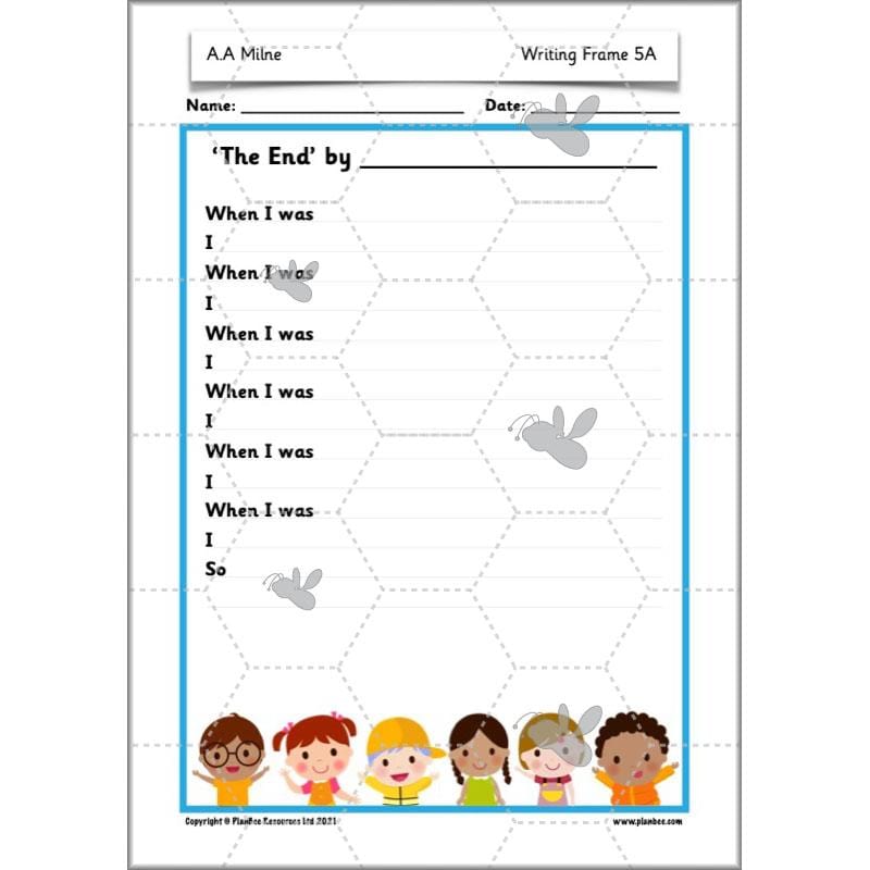 A A Milne Poems | Year 2 Poetry Planning by PlanBee
