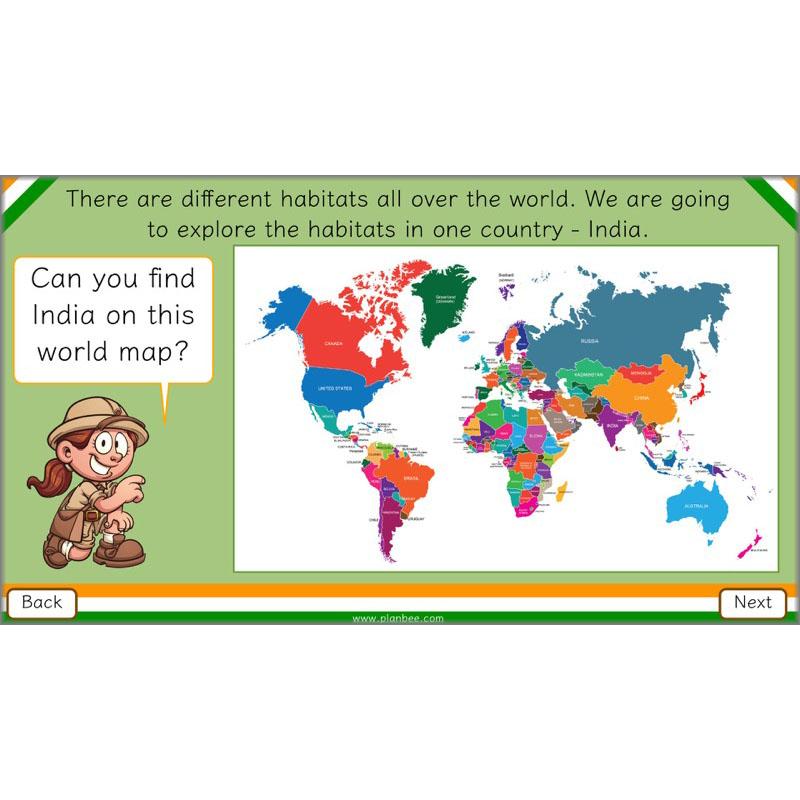 PlanBee Animals of India complete Science scheme of work for KS2