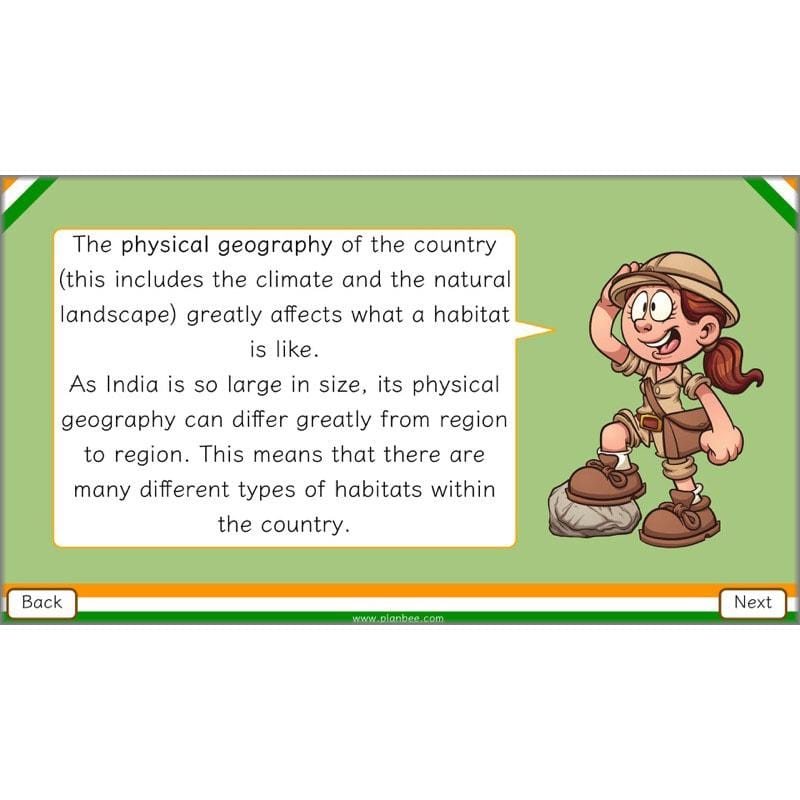 PlanBee Animals of India complete Science scheme of work for KS2
