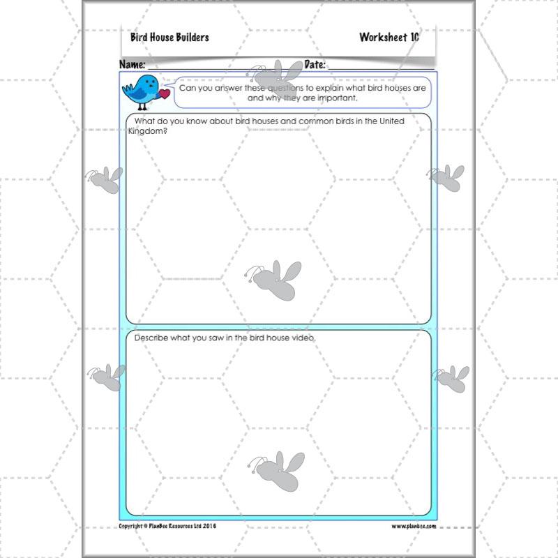 PlanBee Bird House Builders - DT Primary Resources for KS2 Year 6 | PlanBee
