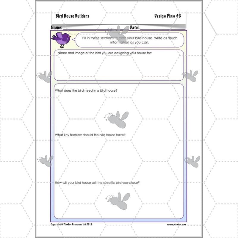 PlanBee Bird House Builders - DT Primary Resources for KS2 Year 6 | PlanBee