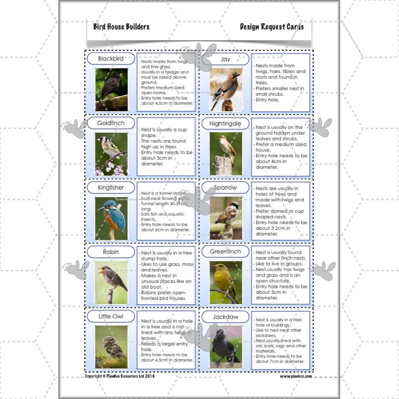 PlanBee Bird House Builders - DT Primary Resources for KS2 Year 6 | PlanBee