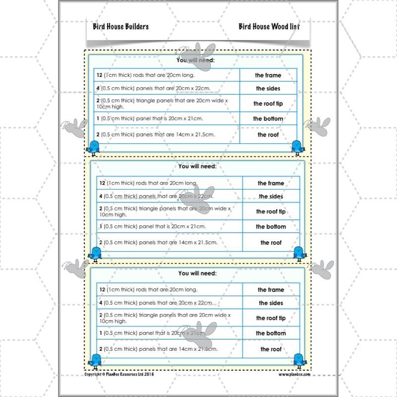 PlanBee Bird House Builders - DT Primary Resources for KS2 Year 6 | PlanBee