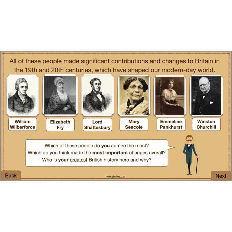 PlanBee British History Heroes KS2 History Lessons by PlanBee