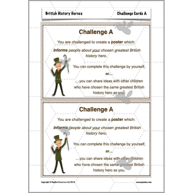 PlanBee British History Heroes KS2 History Lessons by PlanBee