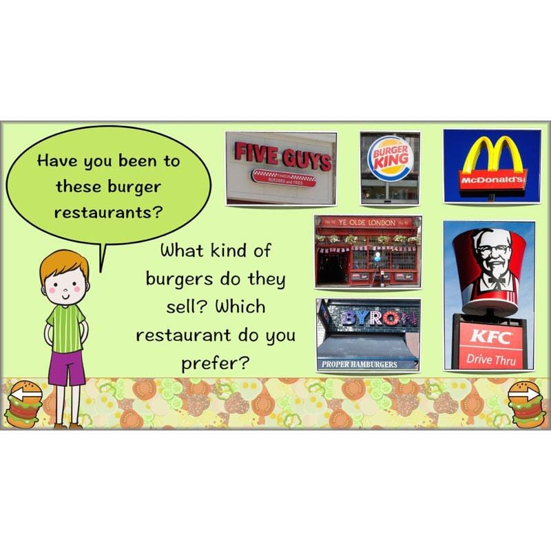 PlanBee KS2 Kids Burger Recipe Lessons by PlanBee