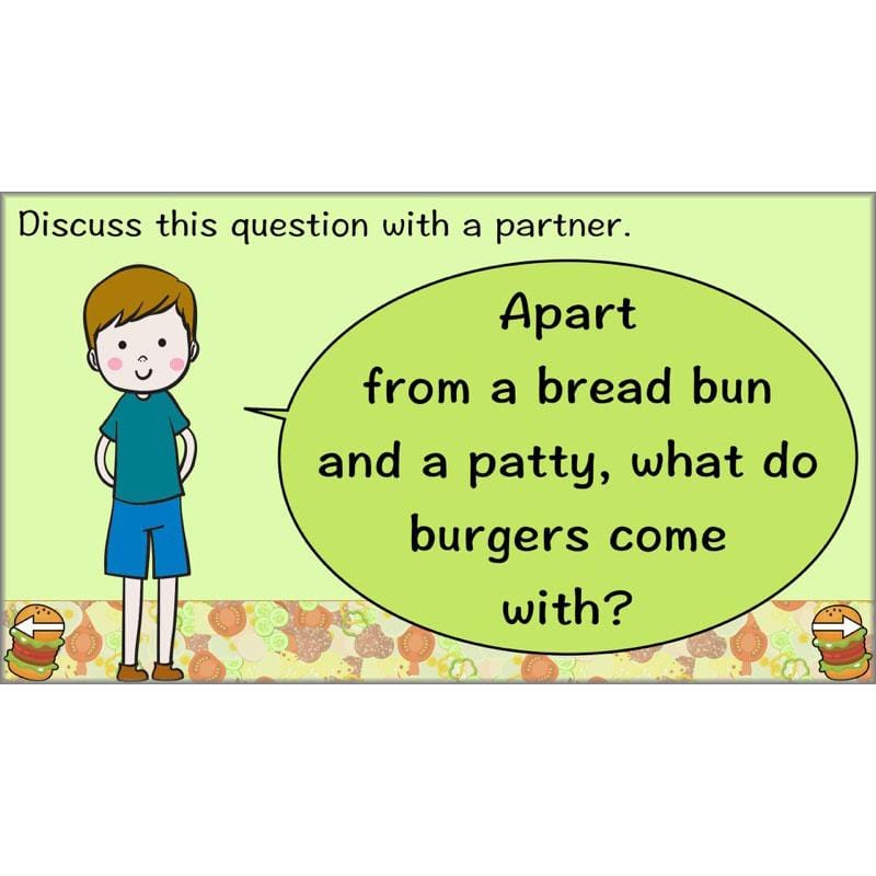 PlanBee KS2 Kids Burger Recipe Lessons by PlanBee