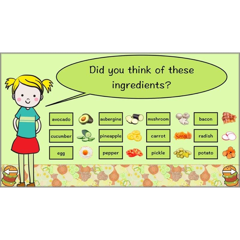 PlanBee KS2 Kids Burger Recipe Lessons by PlanBee