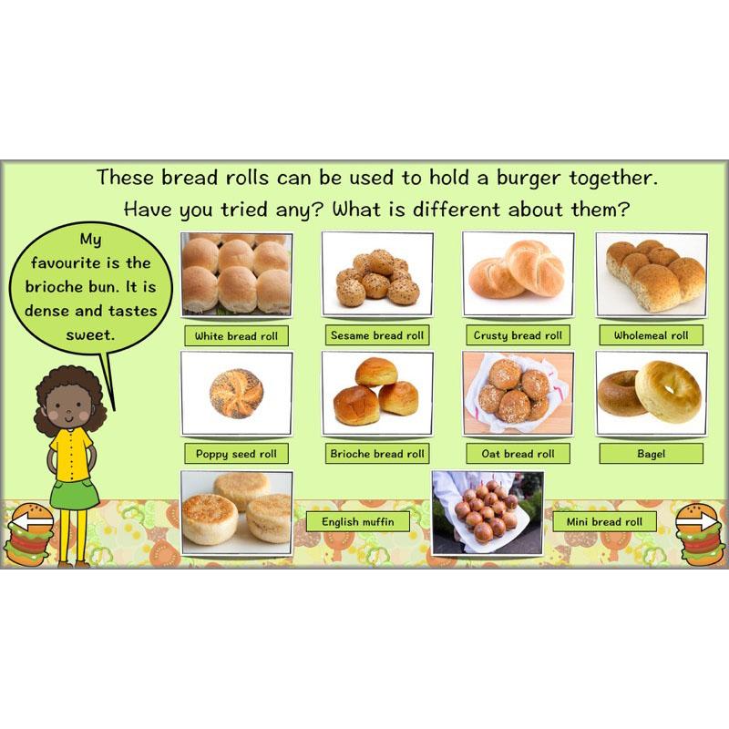 PlanBee KS2 Kids Burger Recipe Lessons by PlanBee