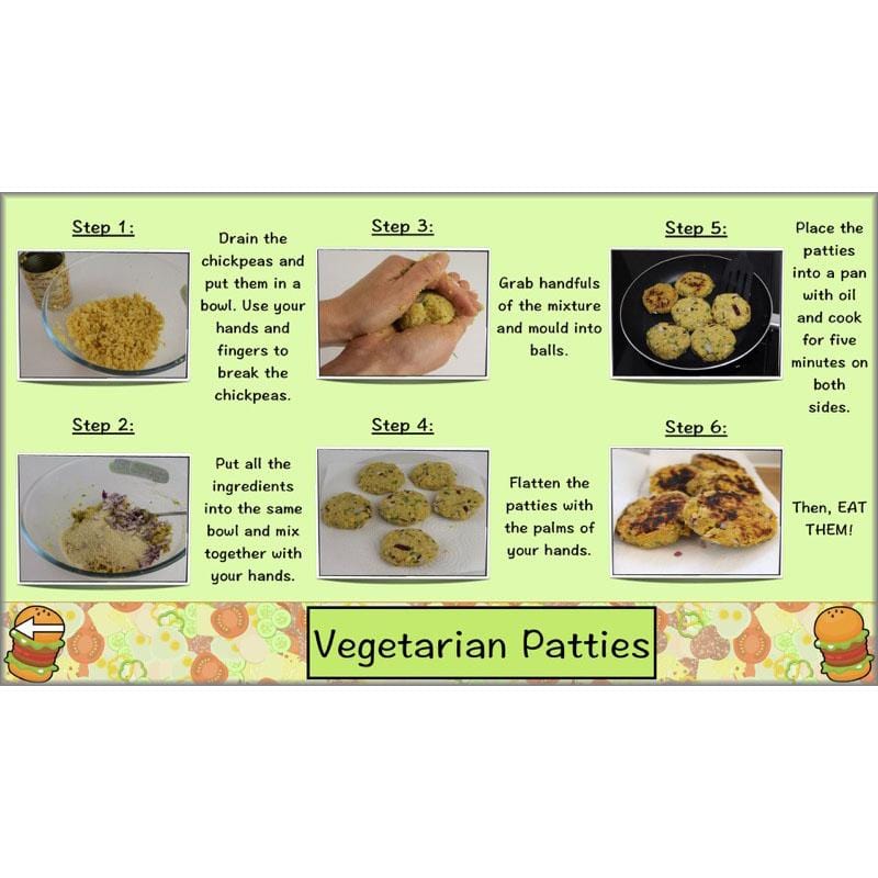 PlanBee KS2 Kids Burger Recipe Lessons by PlanBee