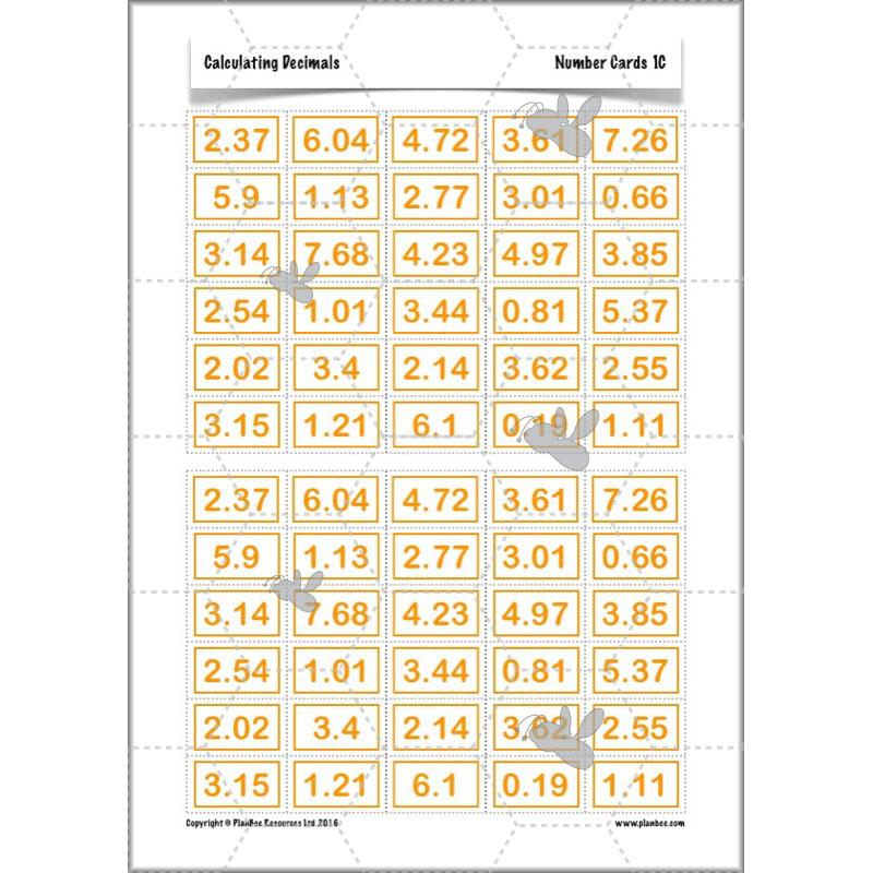 PlanBee Calculating Decimals - Complete Planning - Year 5 Fractions & Decimals