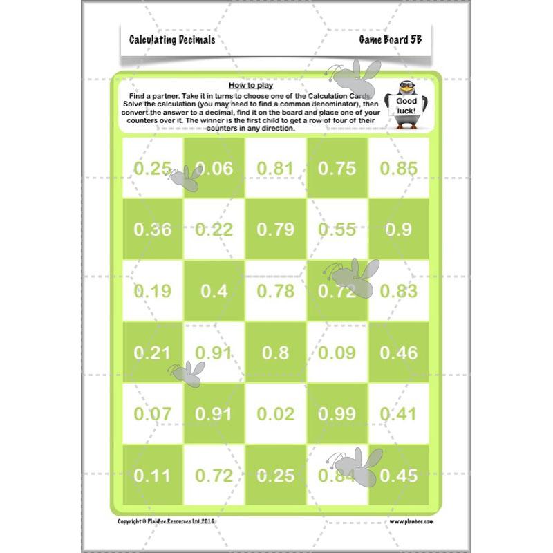 PlanBee Calculating Decimals - Complete Planning - Year 5 Fractions & Decimals