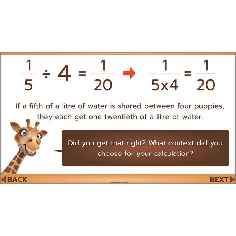 PlanBee Calculating Fractions & Decimals - Year 6 Maths Planning & Resources
