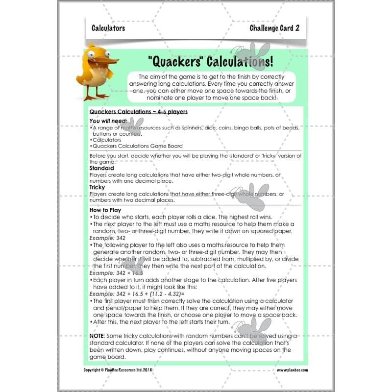 PlanBee Calculators - Year 6 Complete Maths Planning and Resources by PlanBee