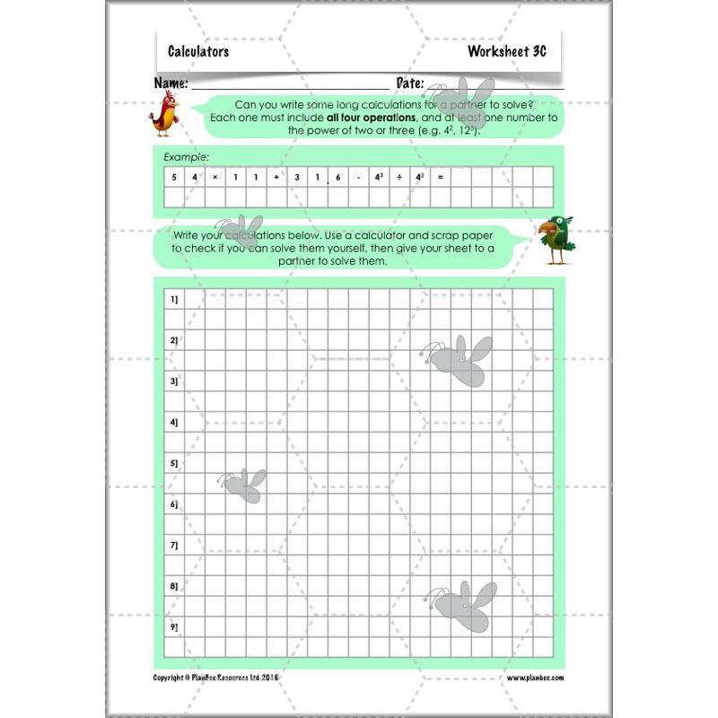 PlanBee Calculators - Year 6 Complete Maths Planning and Resources by PlanBee