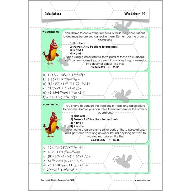 PlanBee Calculators - Year 6 Complete Maths Planning and Resources by PlanBee