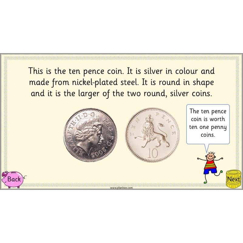 PlanBee Can you recognise coins? Year 1 money planning and activities
