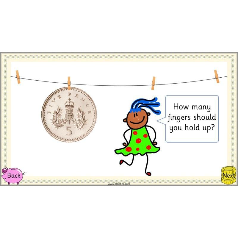 PlanBee Can you recognise coins? Year 1 money planning and activities