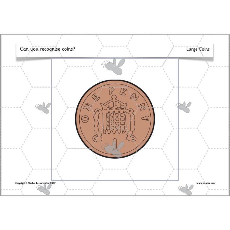 PlanBee Can you recognise coins? Year 1 money planning and activities