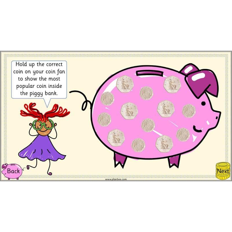 PlanBee Can you recognise coins? Year 1 money planning and activities