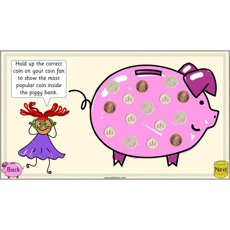 PlanBee Can you recognise coins? Year 1 money planning and activities