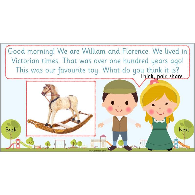 PlanBee Childhood in the Past Then and Now KS1 History by PlanBee