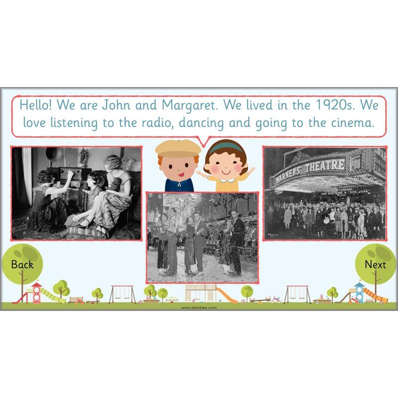 PlanBee Childhood in the Past Then and Now KS1 History by PlanBee