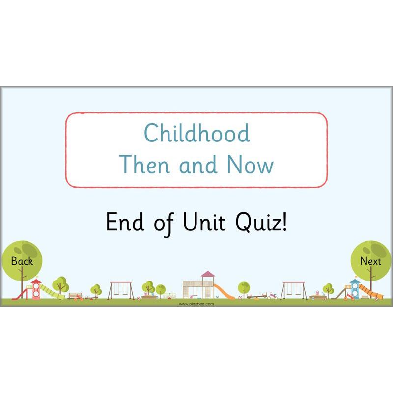 PlanBee Childhood in the Past Then and Now KS1 History by PlanBee