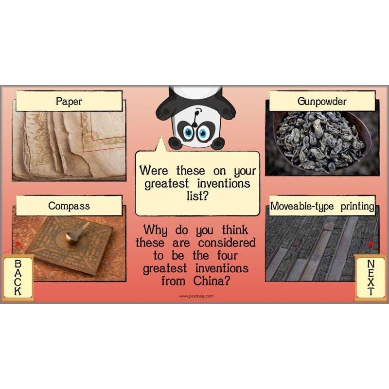PlanBee Chinese Inventions - KS2 Design & Technology Lesson | PlanBee DT