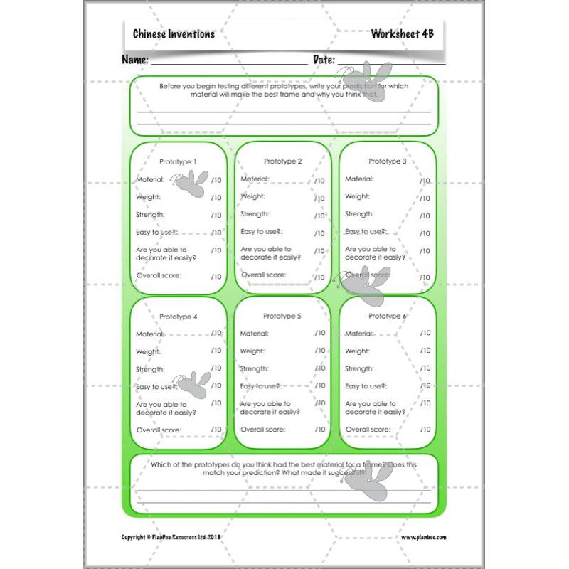 PlanBee Chinese Inventions - KS2 Design & Technology Lesson | PlanBee DT