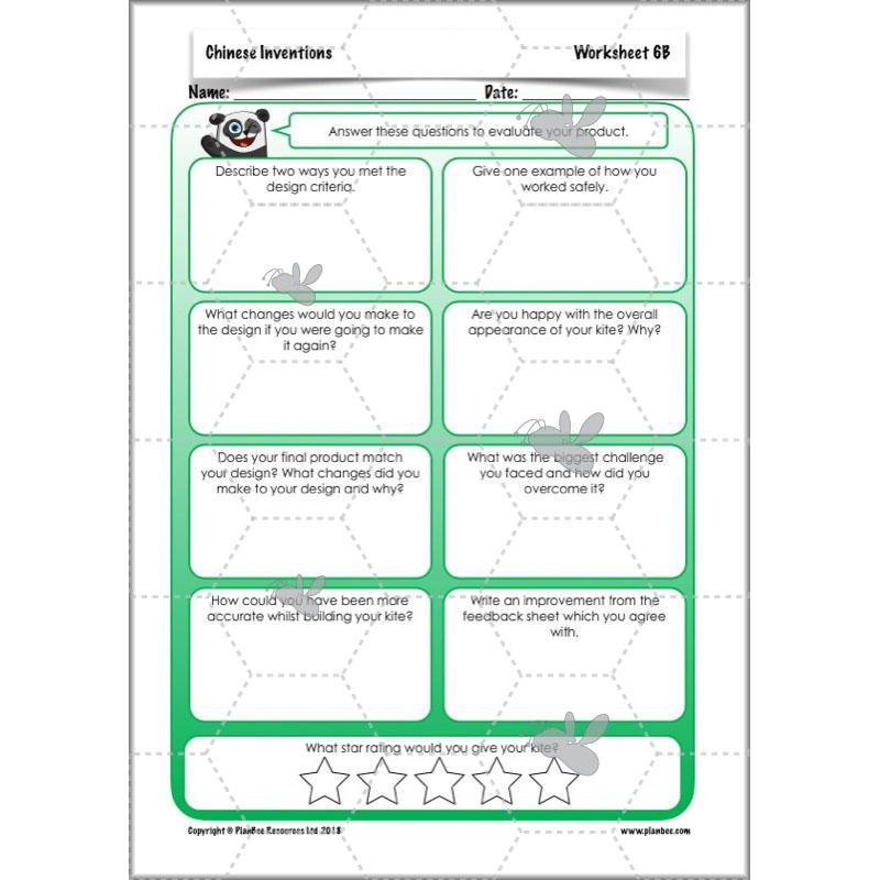 PlanBee Chinese Inventions - KS2 Design & Technology Lesson | PlanBee DT