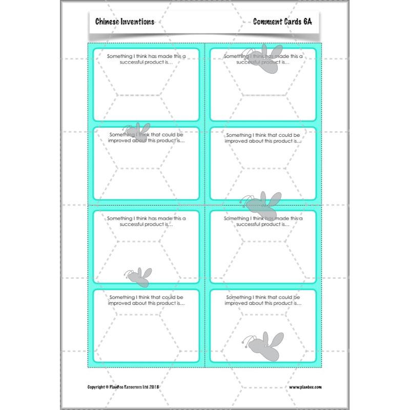 PlanBee Chinese Inventions - KS2 Design & Technology Lesson | PlanBee DT