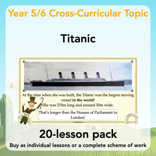 Year 5/6 Titanic Topic