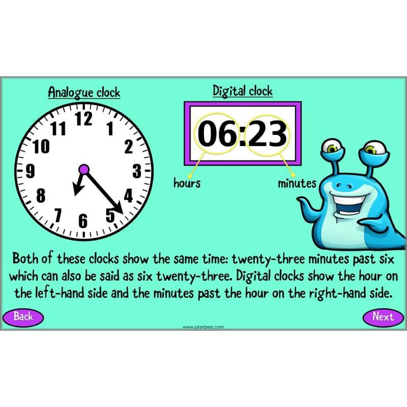 PlanBee Clock Watching | Time Year 3 Maths Lesson Activity Pack