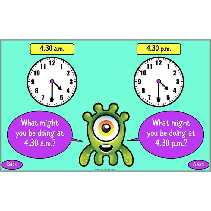 PlanBee Clock Watching | Time Year 3 Maths Lesson Activity Pack