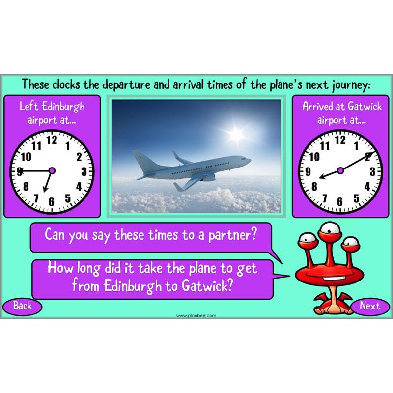 PlanBee Clock Watching | Time Year 3 Maths Lesson Activity Pack