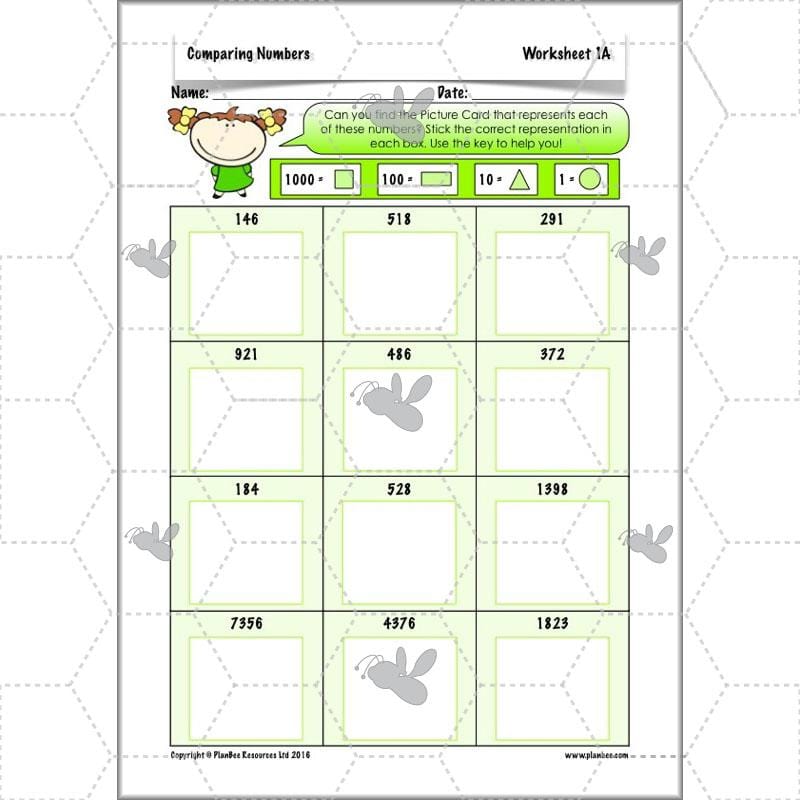 PlanBee Comparing Numbers - Place Value: Year 4 KS2 Maths