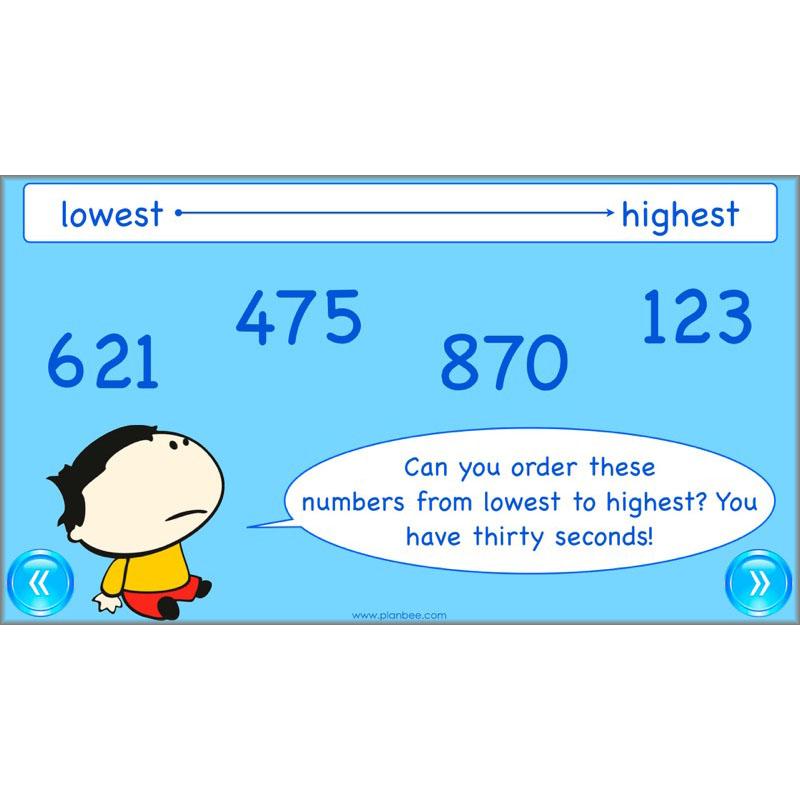 PlanBee Comparing Numbers - Place Value: Year 4 KS2 Maths