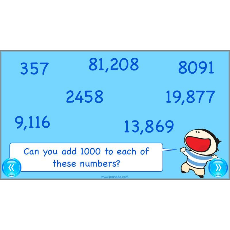 PlanBee Comparing Numbers - Place Value: Year 4 KS2 Maths
