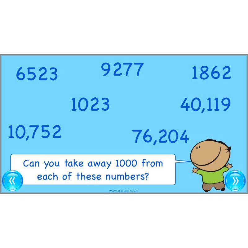 PlanBee Comparing Numbers - Place Value: Year 4 KS2 Maths