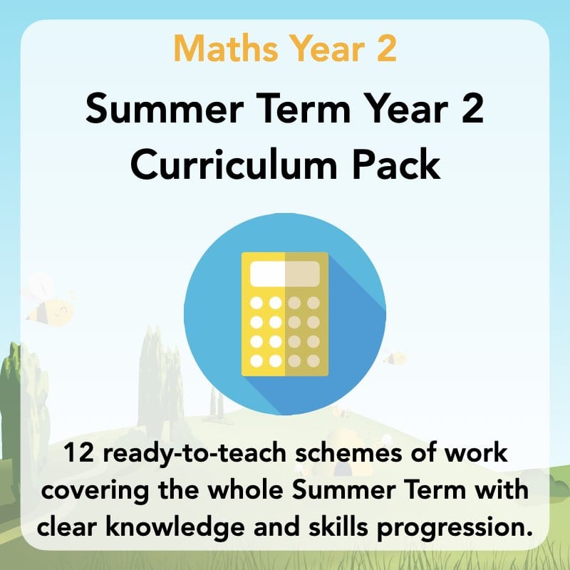 PlanBee Year 2 Summer Term Maths Curriculum Pack by PlanBee