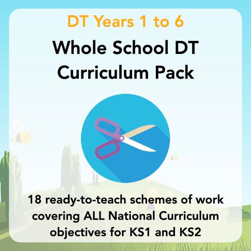 PlanBee Primary DT Design and Technology Curriculum Pack 1 PlanBee