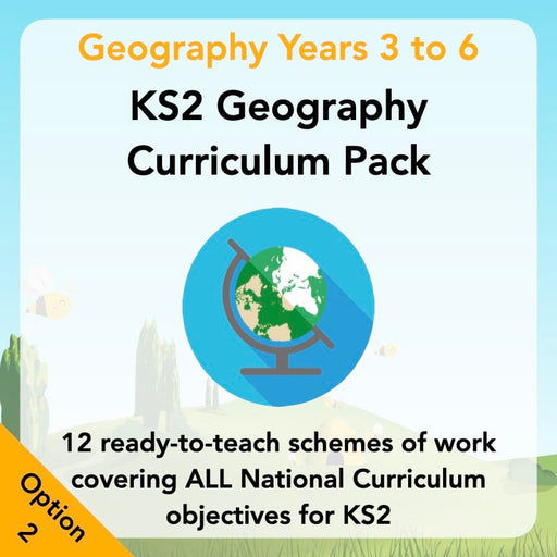 PlanBee KS2 Geography Curriculum Pack (Option 2) | Long Term Planning
