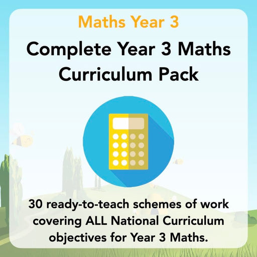 PlanBee Maths Long Term Curriculum Pack for Year 3 | All-Year-Round Planning