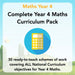 PlanBee Maths Long Term Curriculum Pack for Year 4 | All-Year-Round Planning