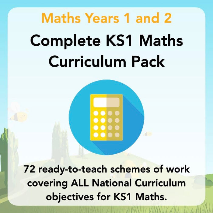 PlanBee Maths Long Term Curriculum Pack for KS1 | All-Year-Round Planning