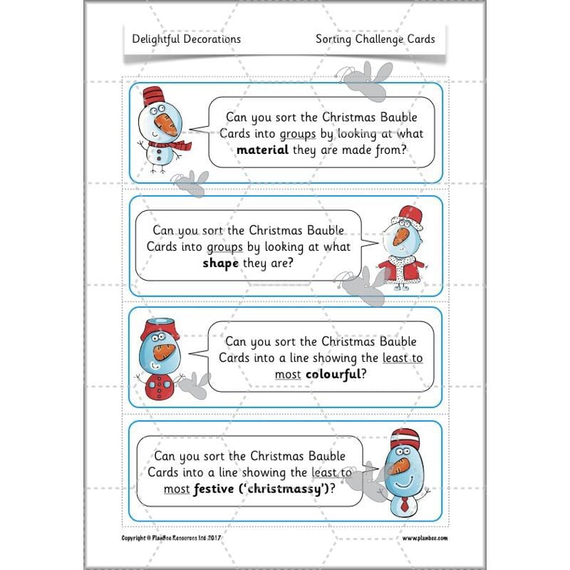 PlanBee Delightful Decorations KS1 DT Lessons by PlanBee
