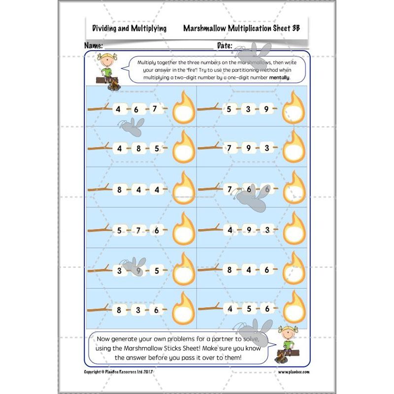 PlanBee Dividing & Multiplying - Lesson Plans and Resources for Year 4